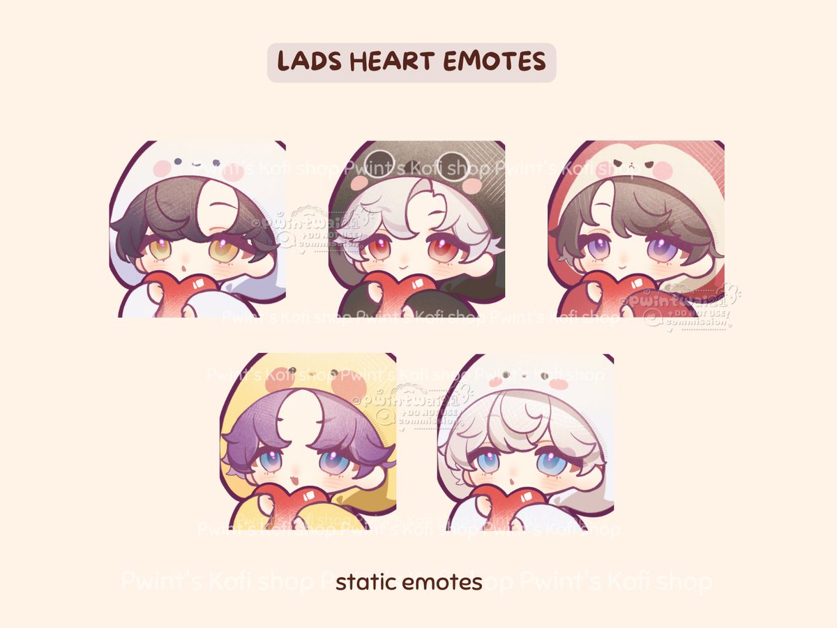 LADs chibi emotes on my Kofi. (ㅅ´ ˘ `)
Ko-fi members can claim this emote for free as a gift.
ko-fi.com/s/079fe5d27f
Happy Valentine's!🍓
♡ and ↻ are appreciated.
