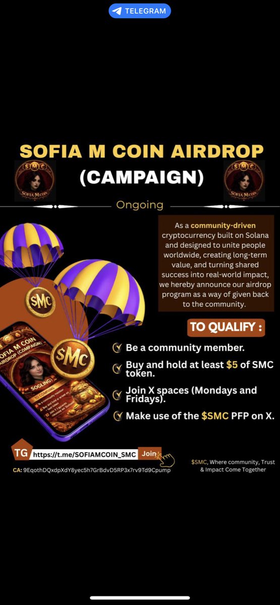 Make sure to stay tuned for the next upcoming events! Tonight we'll be celebrating an active +pfp party. LFG $SMC to the moon! 🚀👌