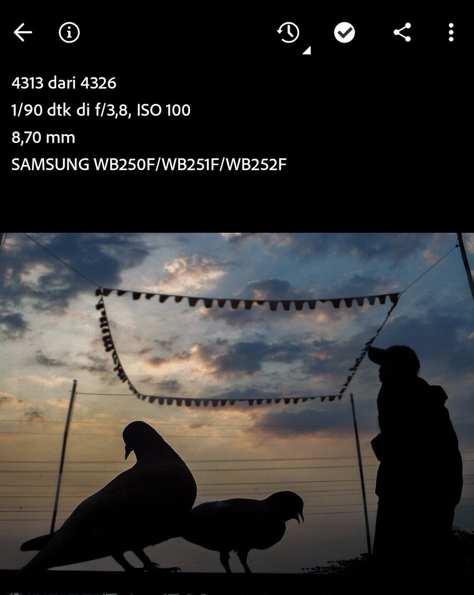 RSP_RushParty's tweet photo. @ayashamalia @tanyarlfes Ini ya kak. Lebih sering motret pake mode auto. Sisanya dipoles di aplikasi Adobe Lightroom Mobile https://t.co/X7euEzZwoX