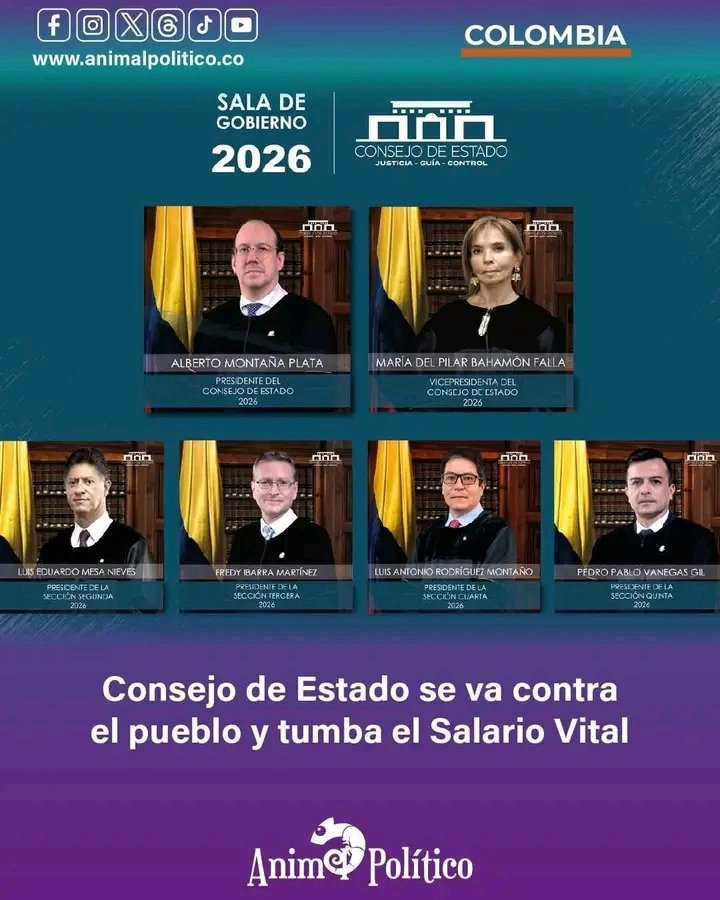 Un magistrado corrupto hace más daño que 100 criminales en la calle.
El #SalarioMinimoVital se respeta.