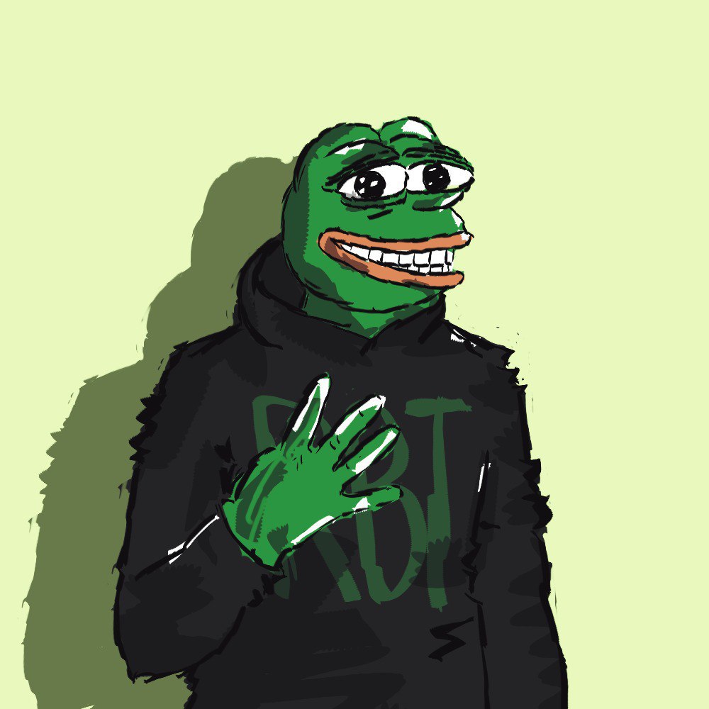 <a href="/cryptorover/">Crypto Rover</a> Solana's frog with 4B has enough for a new Ath, or better yet 6.9B and we holders donate the difference to a good cause $Rbt <a href="/RibbitOnSolana/">RIBBIT</a> #Solana #memecoins