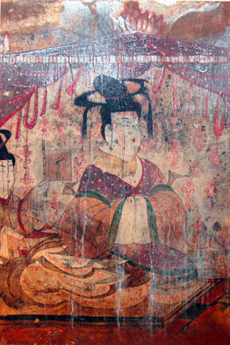 KFAintercomsec's tweet image. The tomb of Kogukwon, the 21st King of Goguryeo (277 BC–668 AD), is located in South Hwanghae.
King Kogukwon's mausoleum is a national cultural heritage site that vividly showcases the history, traditions, architecture, and art of Goguryeo through its tomb frescoes.