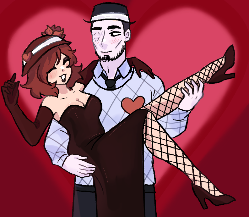 As it is the day, I wish you a happy Valentine's Day (if you have a loved one)
Art by <a href="/_Elisalove_/">Pinkeybbunny🩷🪷</a> (it was originally gonna be from <a href="/metall_a_mizuki/">MetallA</a>)
#oc #originalcharacter #ValentinesDay2026