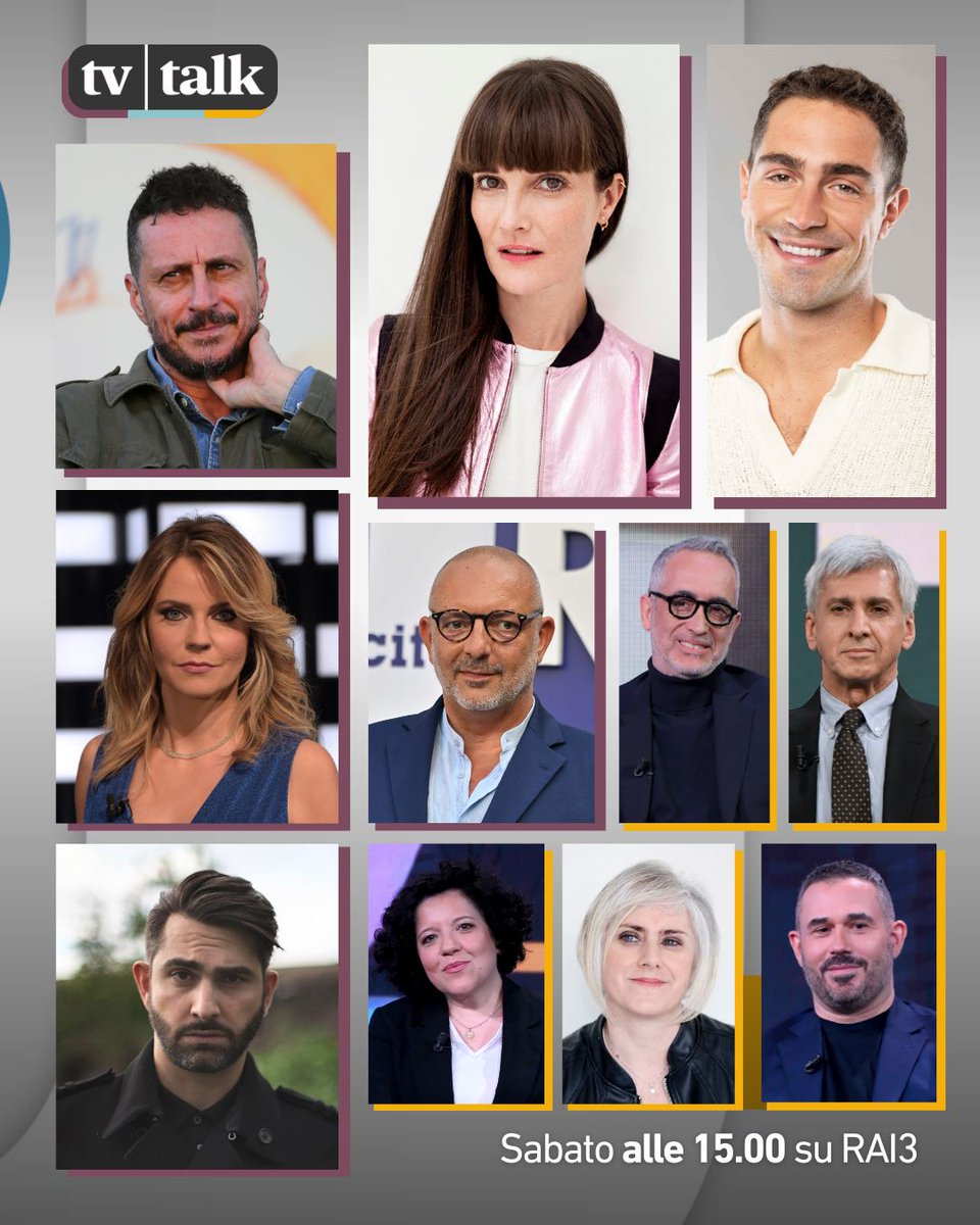 Non sarà il Super Bowl, ma è comunque una puntata pazzesca!

In studio con noi Victoria Cabello, Tommaso Zorzi, Luca Bizzarri, Roberto Inciocchi, Alessandra Viero e Francesco Paolo Del Re ❤️‍🔥

👉 #TvTalk sabato sempre alle 15 sempre su #Rai3 😏