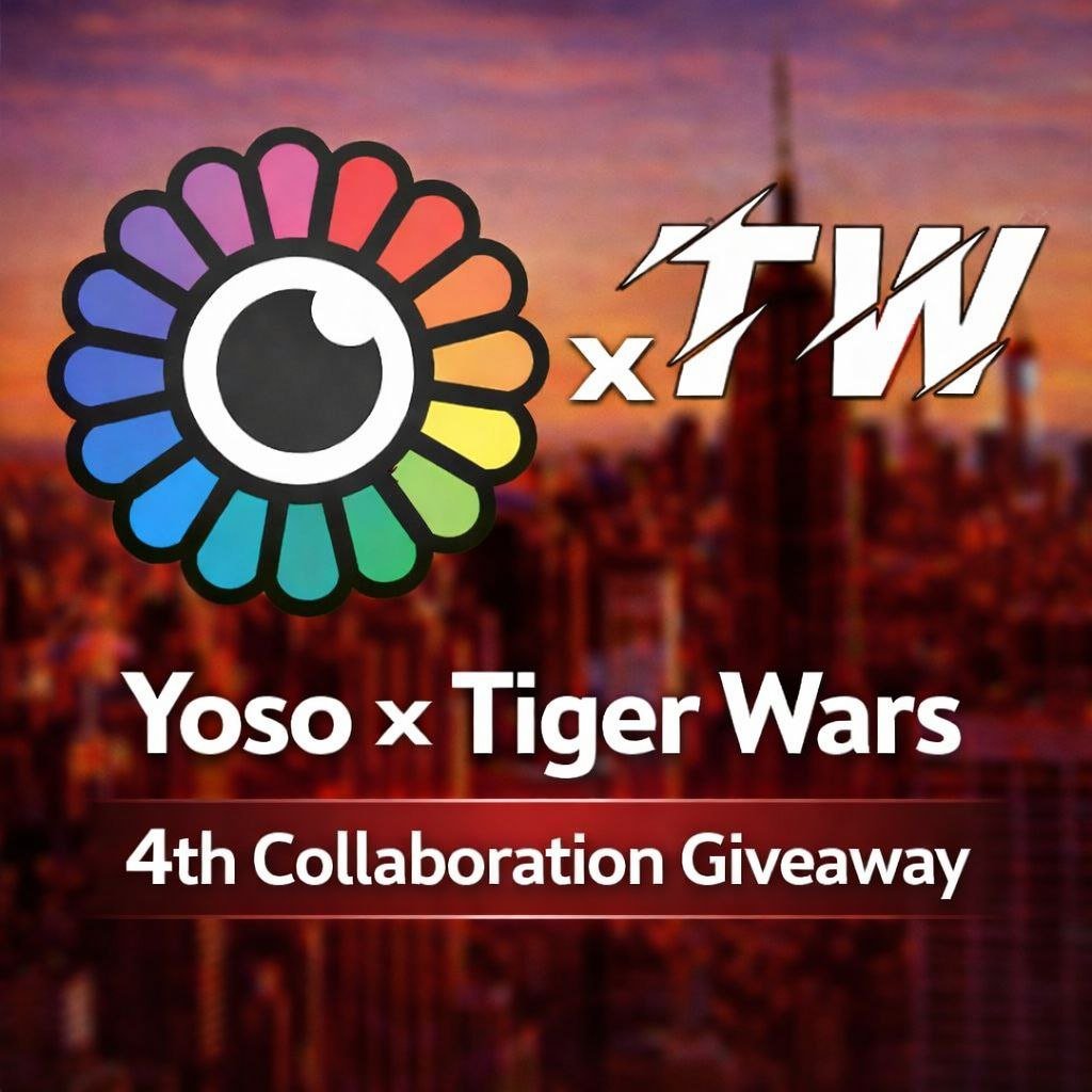 🎁 Yoso × Tiger Wars - 4th Collaboration Alpha Invite Code Giveaway 🚀🔥

👉 Use the Alpha invite code to register
👉 Make predictions &amp; start earning
👉 Enjoy instant withdrawable winnings

✅ How to Participate:

1️⃣ Follow @tiger_wars_ &amp; <a href="/yososocial/">Yoso 👁️ - Social Prediction</a>
2️⃣ Like ❤️ + Repost 🔁
3️⃣