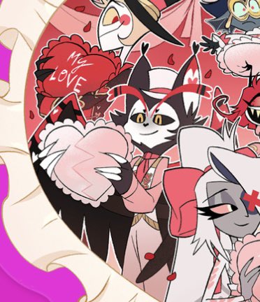 I LOVE THEM! THEY MAKE ME SICK! 😭🩷
.
.
#huskerdust #husk #angeldust #hazbinhotel