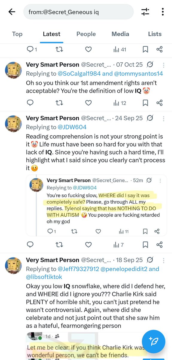 Very Smart Person tweet media