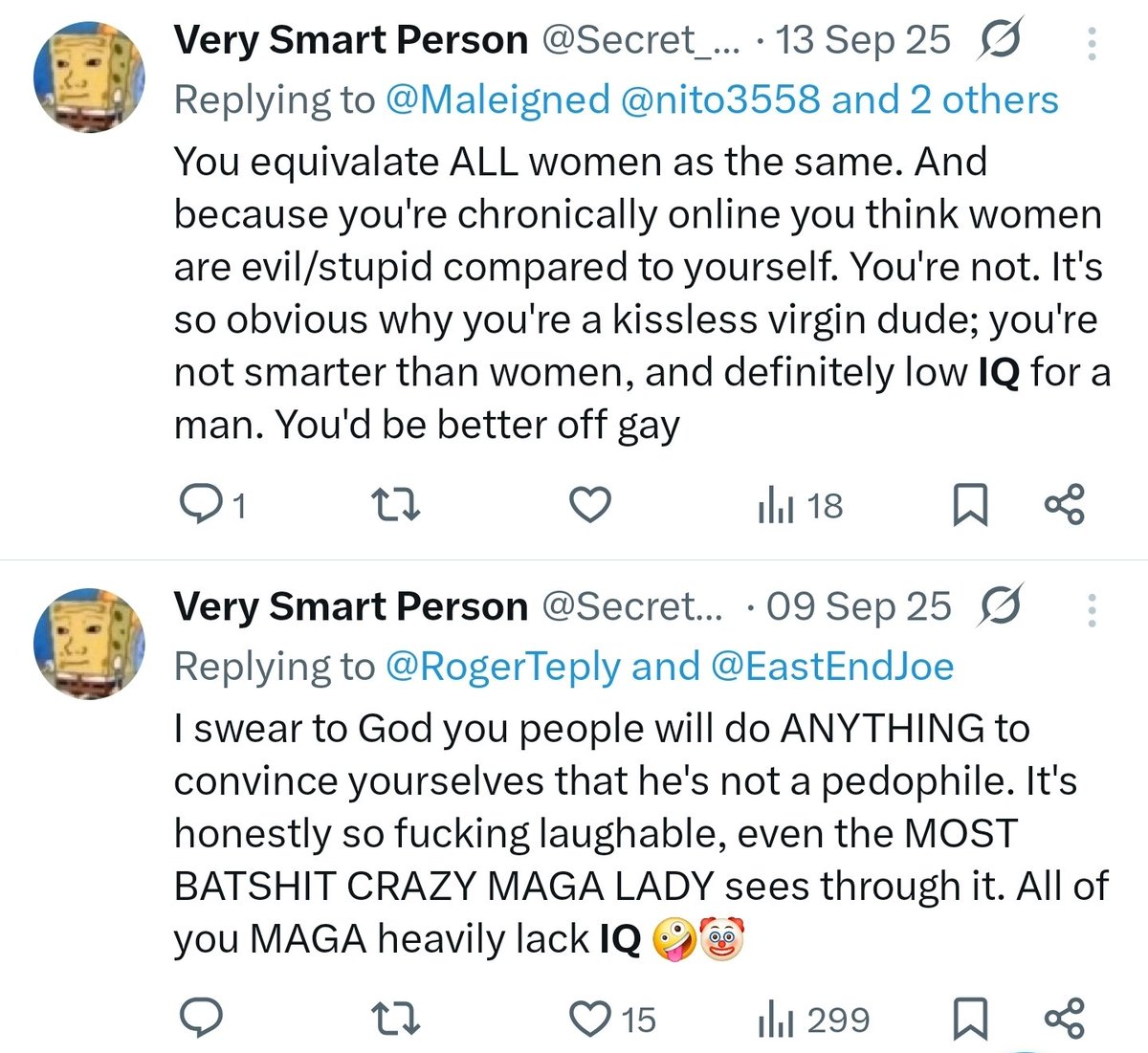 Very Smart Person tweet media