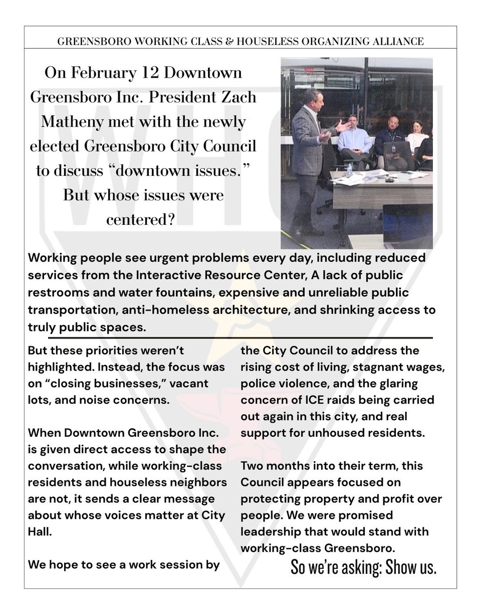 Working-class & Houseless Organizing Alliance tweet media