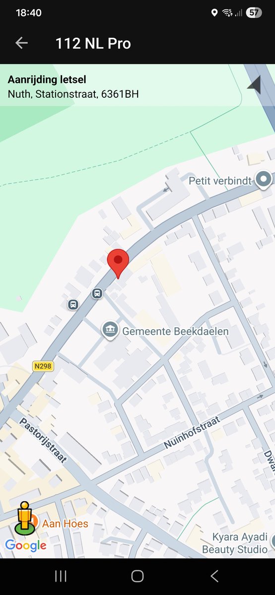 Aanrijding vermoedelijk met letsel in Nuth