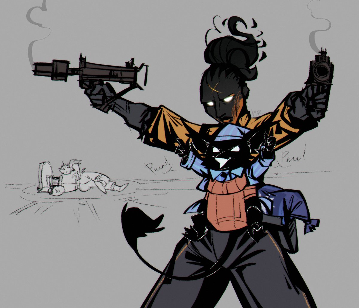 PoisonedReptile's tweet image. #deadlock #haze #rem #seven