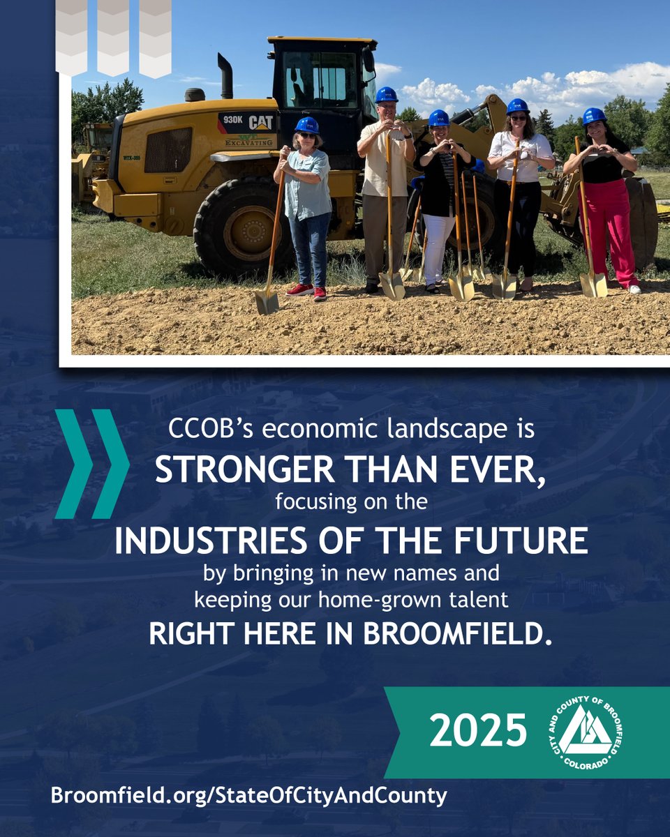 Mayor Guyleen Castriotta presented the 2026 State of the City and County on Feb. 12 to celebrate CCOB’s accomplishments over the last year, highlighted by economic vitality, sustainability, mobility and fiscal sustainability. Learn more: broomfield.org/4447/State-of-…