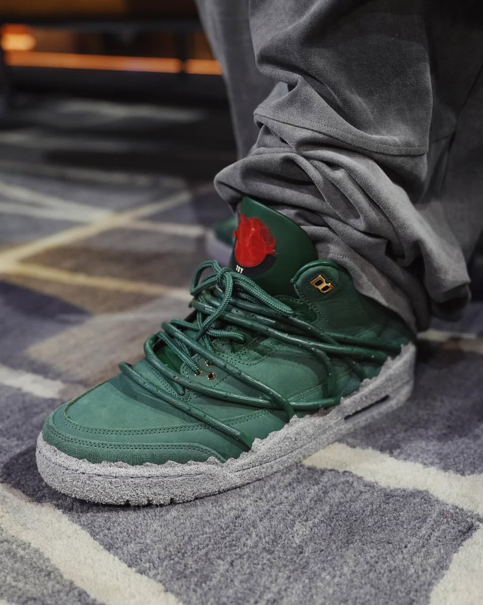 Teyana Taylor x Air Jordan 3 OG “Concrete Rose” on-feet