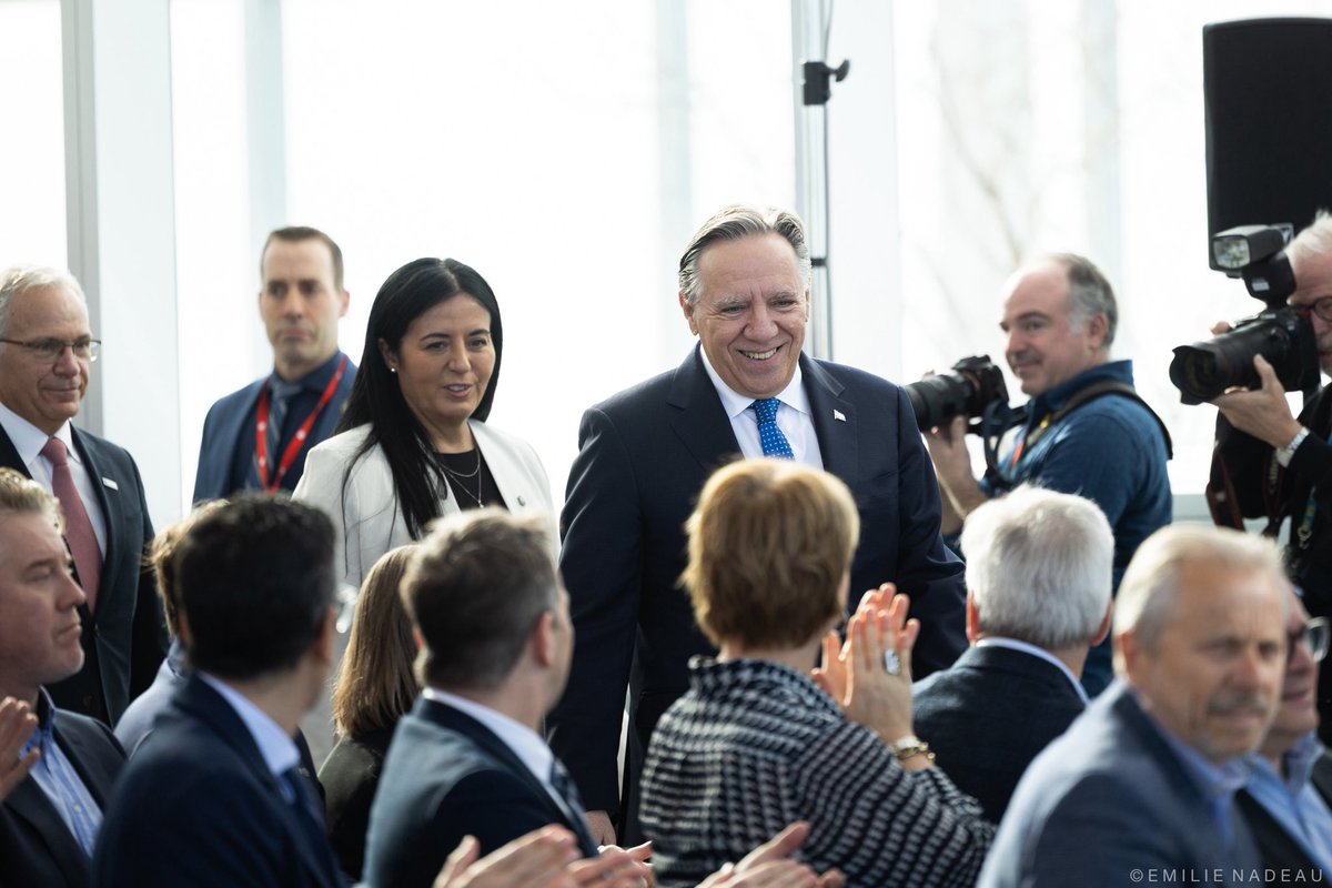 François Legault tweet media