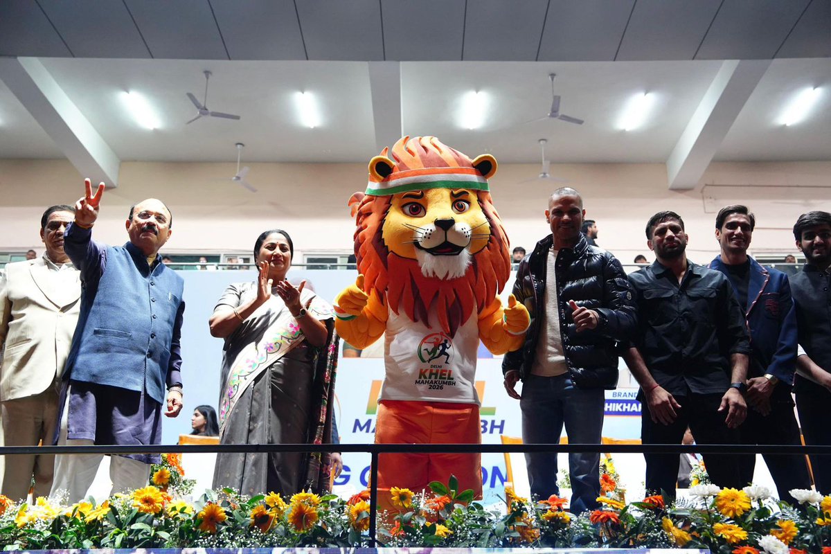 ashishsood_bjp's tweet photo. A new chapter for Delhi’s youth and sports is underway.

Under the leadership of Hon’ble Chief Minister @gupta_rekha, Delhi is backing athletes with action- stronger budgets, Centres of Excellence, and direct support. Guided by the vision of Hon’ble Prime Minister @narendramodi, sports in Delhi is moving from planning to performance.
Along with Delhi Khel Mahakumbh Brand Ambassador Shikhar Dhawan, Olympic medallist Ravi Dahiya, and Paralympian Sharad Kumar, flagged off a month-long, city-wide sporting movement. Across 17 stadiums, 7 sports, and 20,000+ athletes, Delhi Khel Mahakumbh is about building real pathways from grassroots participation to competitive excellence.

Play hard. Play fair. Play fearless.
Delhi stands firmly behind its athletes. 🇮🇳

@SDhawan25 
@ravidahiya60 
@sharad_kumar01 
@mansukhmandviya
@blsanthosh
 #DelhiKhelMahakumbh2026