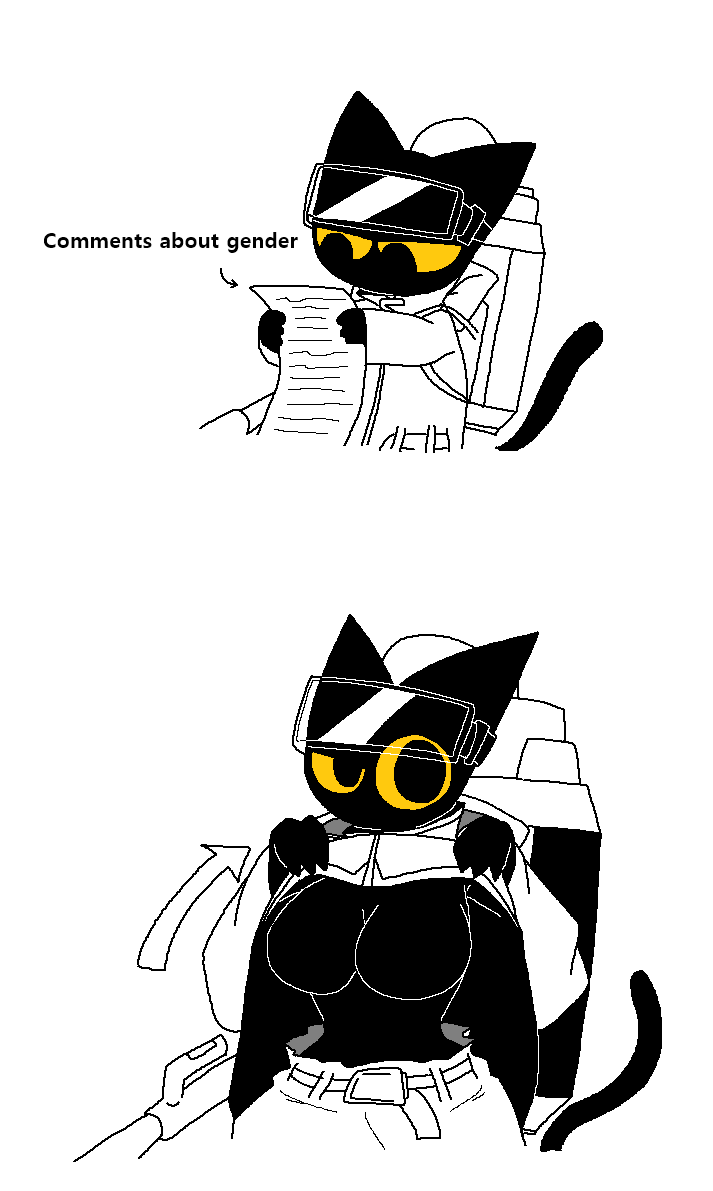 I've been thinking about it for quite a while, but I've decided to make Maru a female