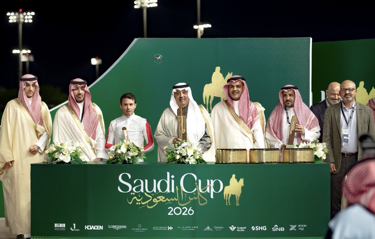 الحمدالله حمداً كثيراً طيباً تدوم به النعم يهدي #الاسطبل_الابيض انتصاره في الشوط(7)من الحفل(69) الشوط السعودي الدولي مقدم من لوسيد على ارضية نجد العذيه

قران ديسانس
( Frankel | BIG BREAK)

تسيد بالاستحقاق ما هو بالحكي والاوصاف نال المركز الاول بعزم وتشهد افعاله🥇🏆.