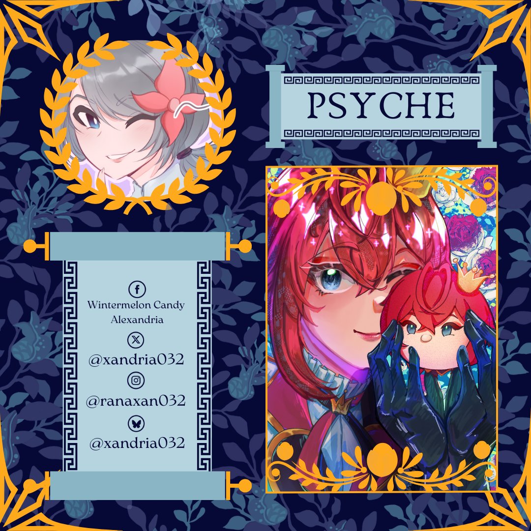 twstpartyph's tweet photo. ๐ CHARACTER SELECTED ๐
Meet Psyche! She's the artist behind the Ignihyde Postcard for the event's kit. Check out her social media to see more of her art. โจ
#AbyssalCode #TwistedPartyPH #TwistedWonderland #Ignihyde #IdiaShroud #OrthoShroud https://t.co/5uLzsMwpDo
