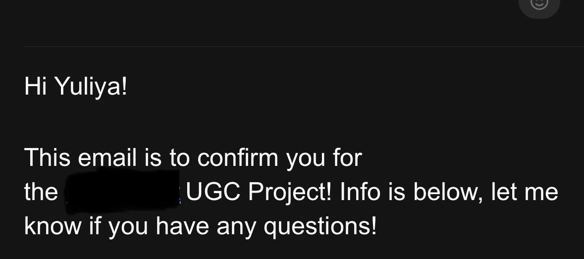 Another client secured🙏🏻 Happy Friday yall 🔥 #ugccommunity
