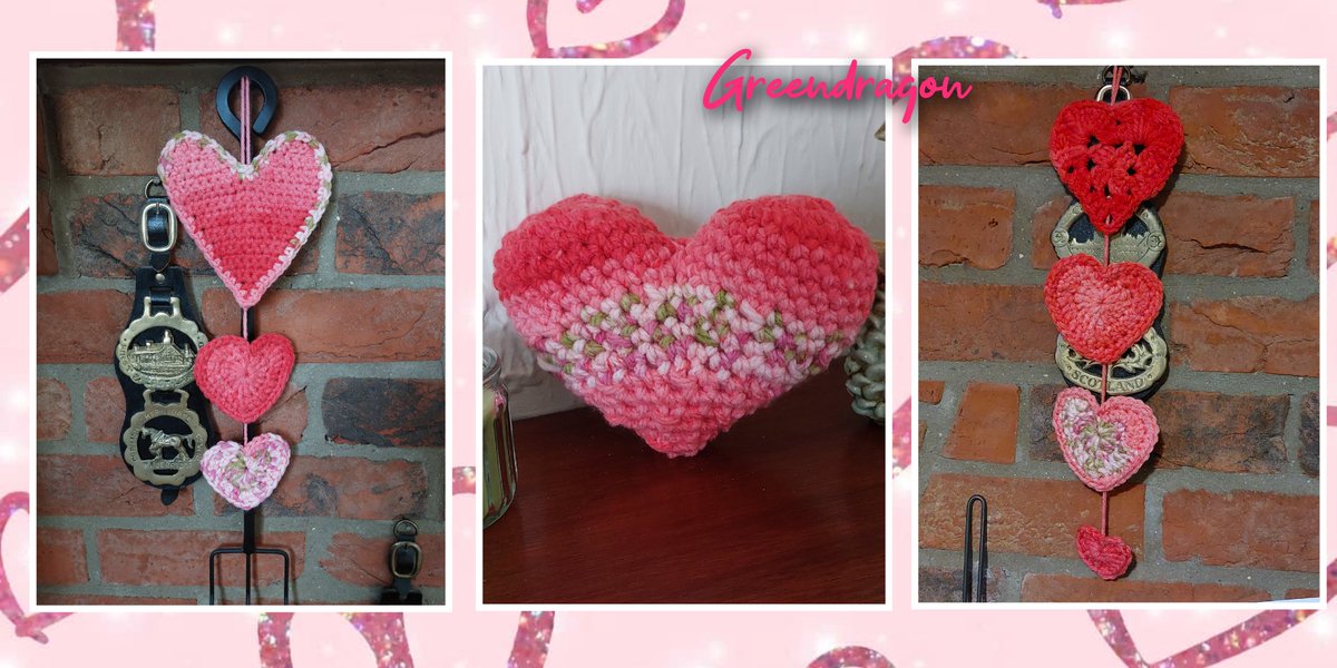 greendragon123's tweet photo. Today I have mainly been making hearts 💕 #stashbusting #crochet https://t.co/bB7gMREVCy