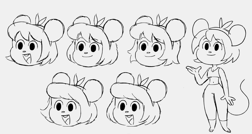 cartoonfuntime's tweet photo. contemplating mouse bangs https://t.co/q1TzwecvWE
