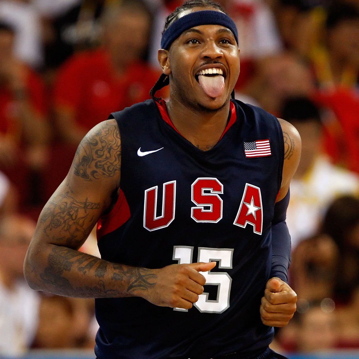 clash_hoh's tweet photo. “Melo is the GOAT Team USA player!” 🇺🇸

Agree or disagree? 🤔 https://t.co/vE3V4Ljb49