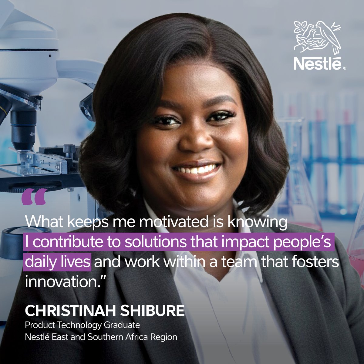 Nestlé ESAR tweet media