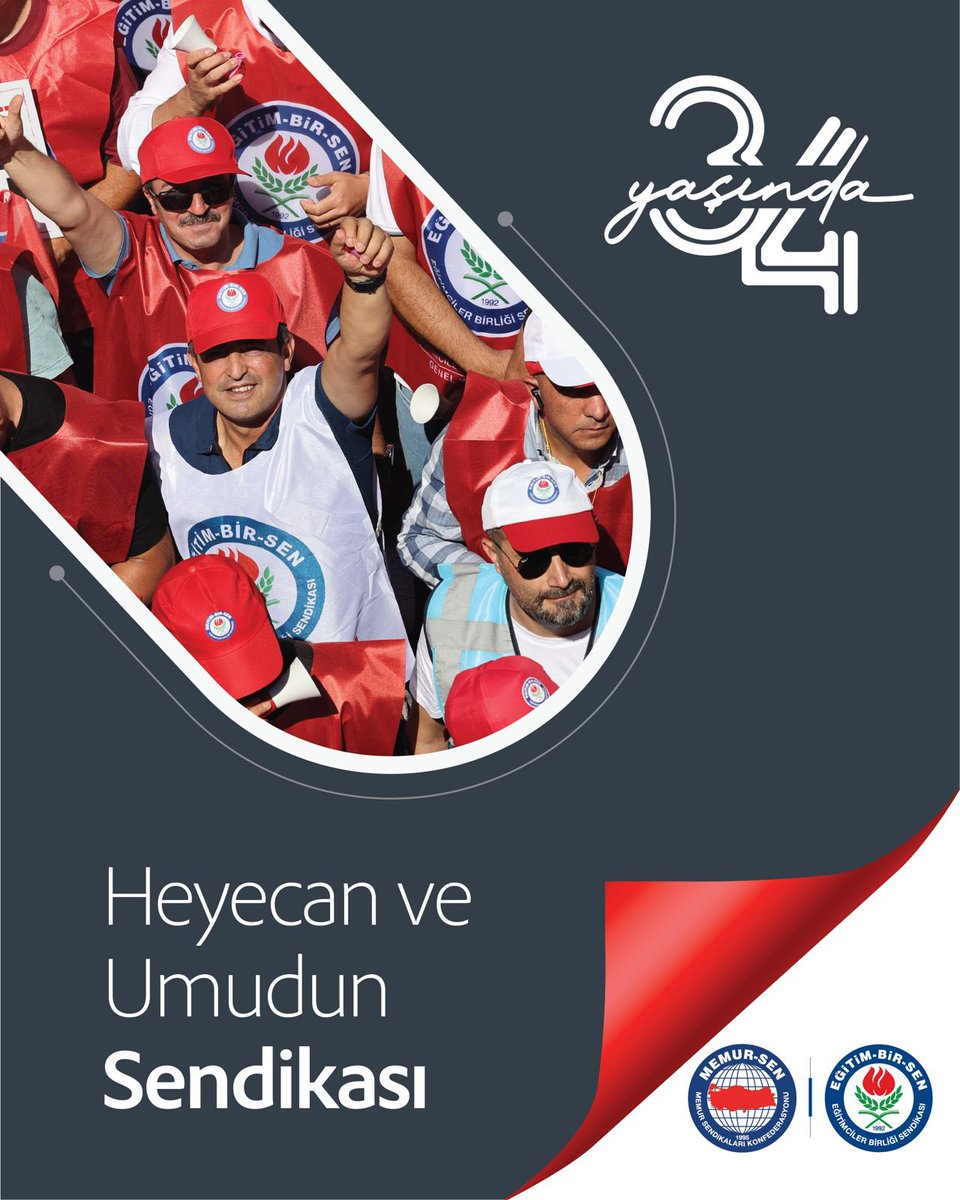 Onurlu ve asil mücadelelerle idrak ettiğimiz 34. yılımız kutlu olsun. 

Eğitim-Bir-Sen’imiz var olsun.

#EğitimBirSen34Yaşında