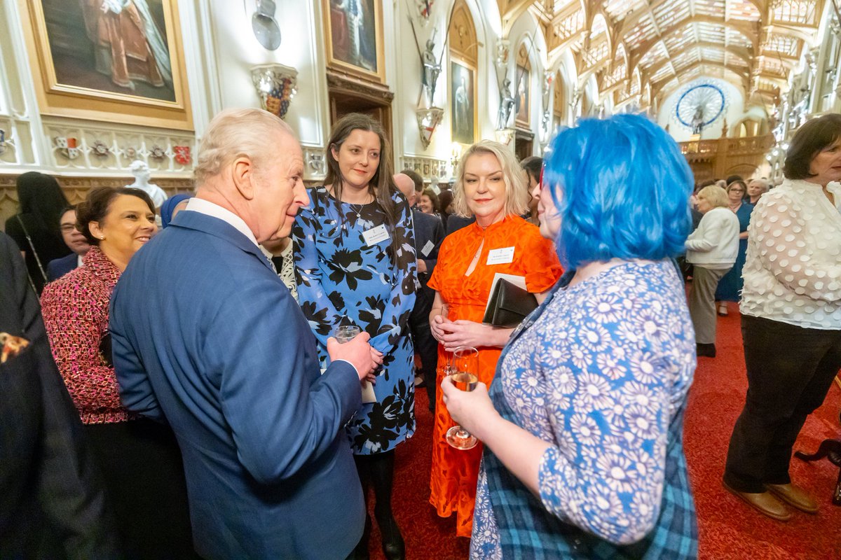 Justacarehomeg1's tweet photo. The official pic has landed! #royalreception #windsor Delighted to be there with the RCN representing #nursing ๐ https://t.co/jctylM1hVb
