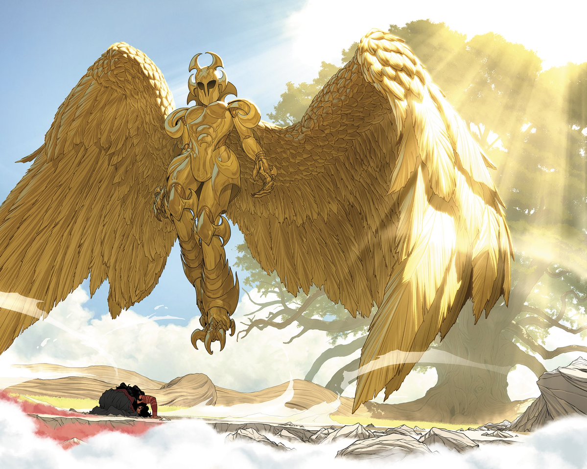 MattiaIulis's tweet image. And here’s one of the double spreads I’m most proud of. Had a lot of fun bringing this one to life! ❤️

@DCOfficial

Athena's design by @Cleanlined