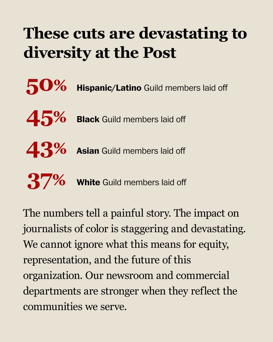 Washington Post Guild tweet media