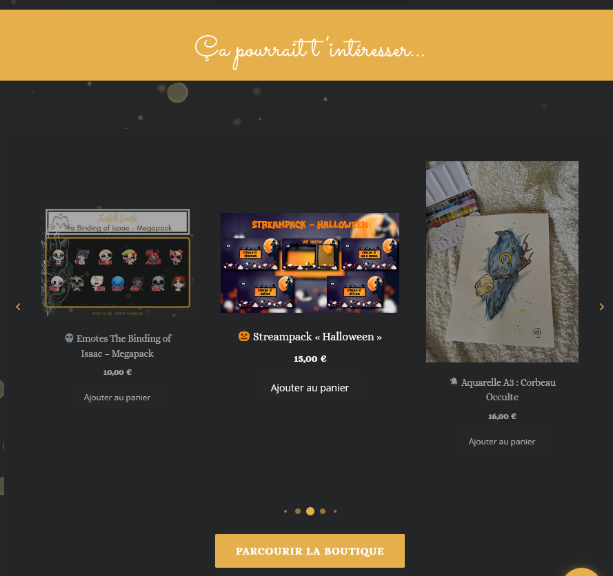 Morxin_'s tweet image. J’adore voir mon site commencer à ressembler à l’univers que j’avais en tête 🖤
C’est satisfaisant de voir tout prendre forme.

#CreativeJourney #OverlayShop #StreamerAssets