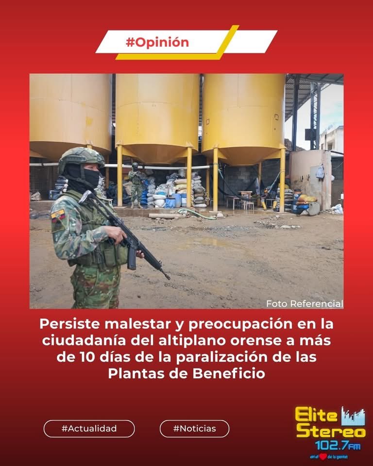 #ElOro A pesar de los diálogos y gestiones, aún no se soluciona la paralización de las Plantas de Beneficio; la preocupación de la ciudadanía es evidente, sin embargo, no ha hay un pronunciamiento de las autoridades  responsables sobre qué medidas se están tomando al respecto.