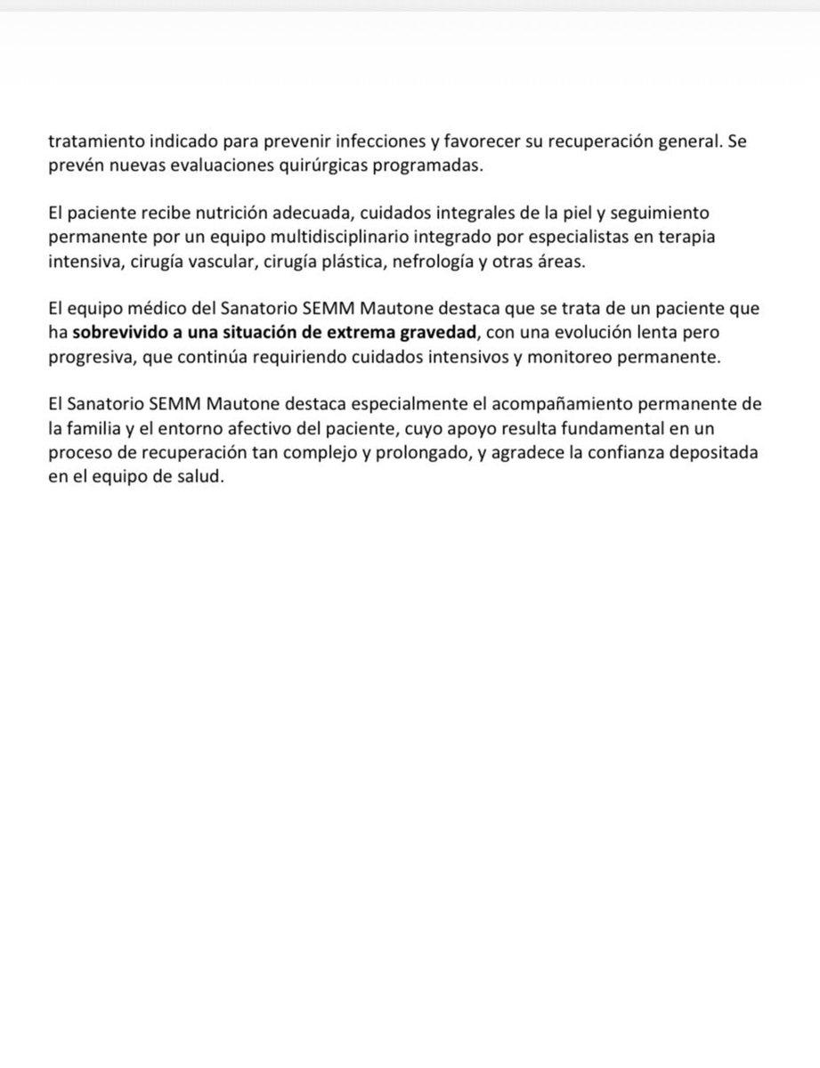 MÁS QUE NUNCA, EL RAFA PRECISA AYUDA
Lamentablemente, debido a la gravísima infección sufrida, anoche al Rafa debieron amputarle los dos pies, los dedos de la mano izquierda y las primeras falanges de la derecha, excepto el pulgar. Curiosamente Cecilia, su pareja, me acaba de