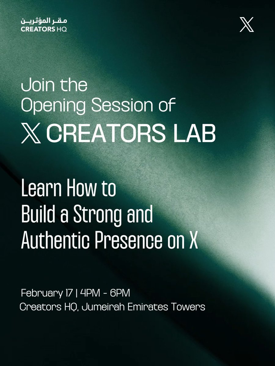 Creators HQ | مقر المؤثرين tweet media