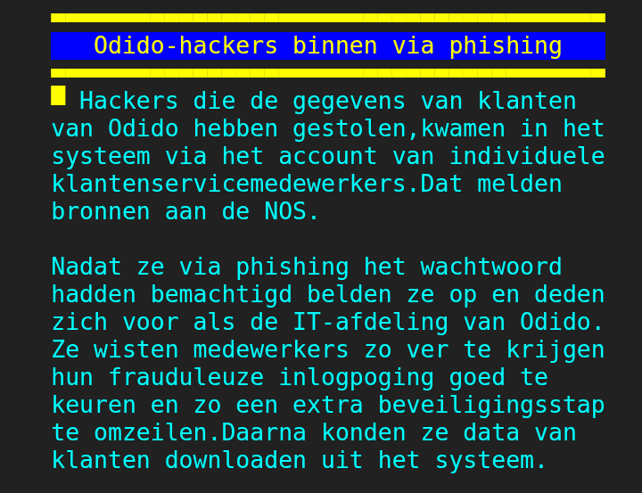 RoelofBouwman's tweet photo. Het ledenbestand van de gemiddelde korfbalclub wordt beter beschermd. In grotemensenlanden zou #Odido nu helemaal kapot worden geprocedeerd door klanten die een schadevergoeding eisen. https://t.co/wnF4i4vEVX