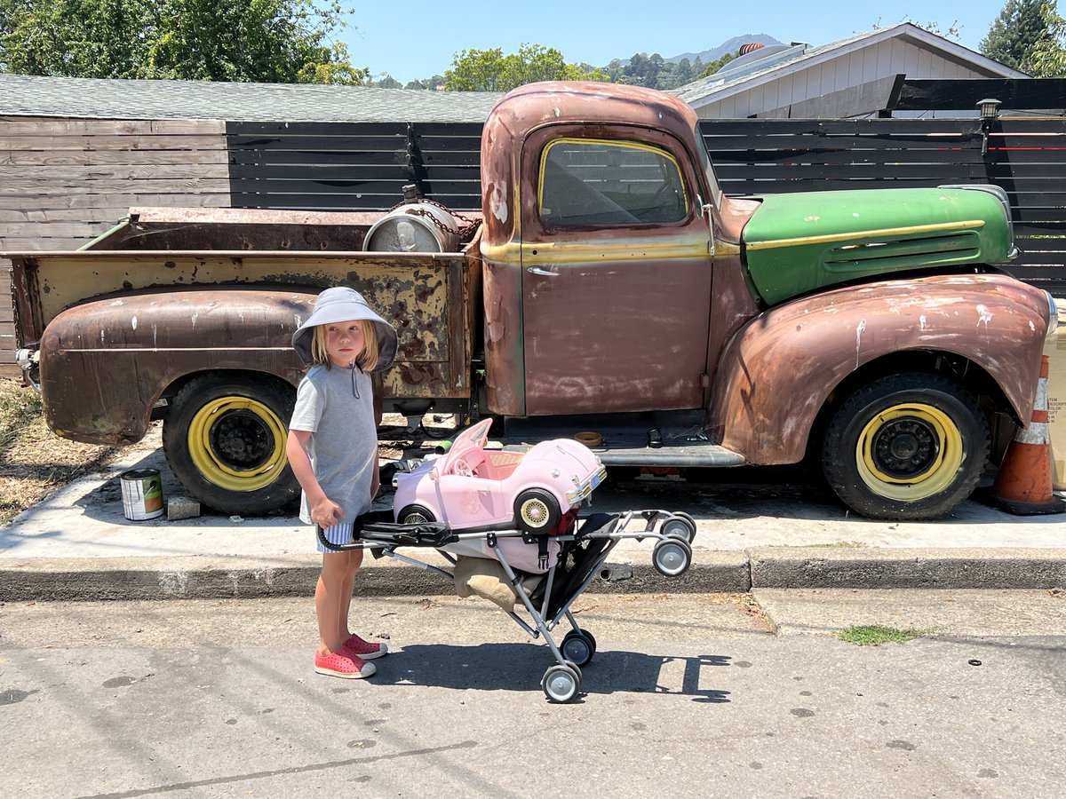 Me and #5 scavenging in the suburban norcal apocalypse.