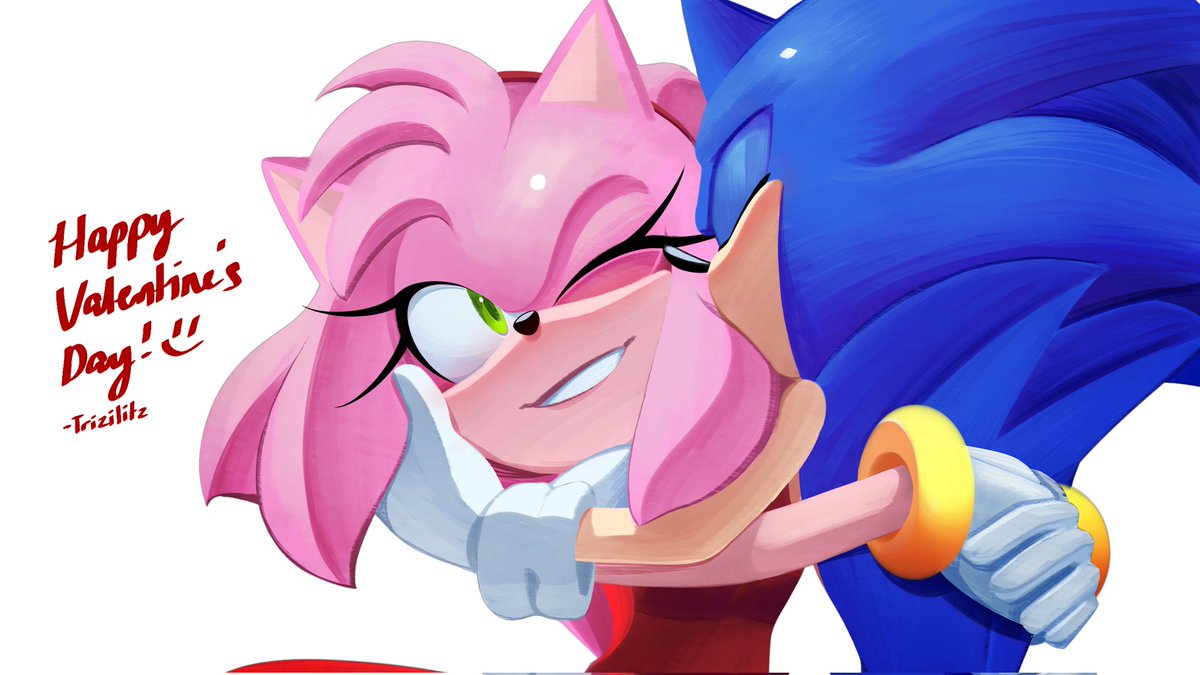 two hrs late sorry but Happy Valentine's Day po sa inyoo 💙🩷 #sonamy