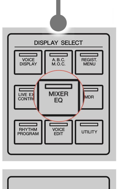 jjun0106's tweet photo. ELS-03
ディスプレイセレクトにある「MIXER EQ」はエレクトーン全体のEQを設定可能。レジストは02データは完成再生しますが、いわゆる"鳴り"が違うのでEQタイプにある「レガシー」で02の様な鳴りを再現できるそうです。 https://t.co/uKl2zwSiEJ