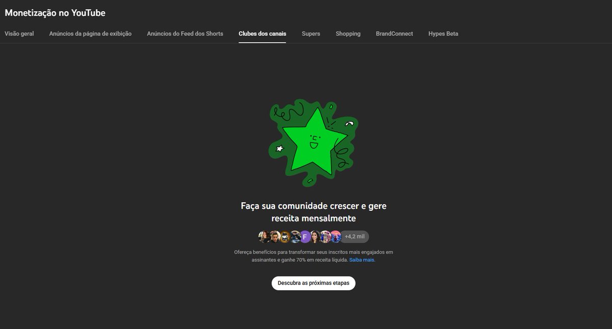 MEU DEUS GALERA, DEPOIS DE QUASE 2 ANOS COM O CANAL MONETIZADO , TENTANDO ATIVAR O MALDITO SEJA MEMBRO QUASE TODO MÊS, FINALMENTE ESSA OPÇÃO TA NO CANAL PUTA MERDAAAAAAAAAAAAA VOU CHORAR