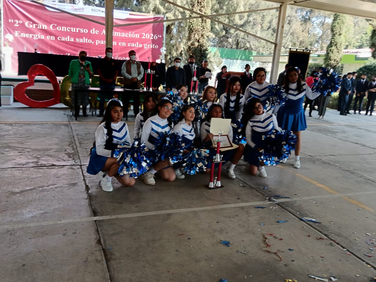 Cbt2Ixtapaluca's tweet photo. El @Cbt2Ixtapaluca Felicita a todos los participantes de grupos de animación de la Zona Escolar BT-23, por haber competido en el "2do Gran Concurso de Animación 2026", ¡En Horabuena!. @DBT_Edomex https://t.co/6rGfT0QUBe