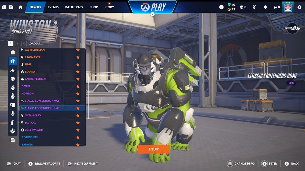 MultiGamer201's tweet photo. My First eSports Loot Box Gave Me The Contenders Winston Skins https://t.co/B99kiZFEg7