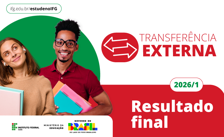 📰 IFG publica o resultado final da seleção de Transferência Externa
✅ Os candidatos classificados devem se atentar à publicação dos editais complementares de matrículas que devem ser publicados até o dia 19 de fevereiro.
🔗 Saiba mais: ifg.edu.br/component/cont…