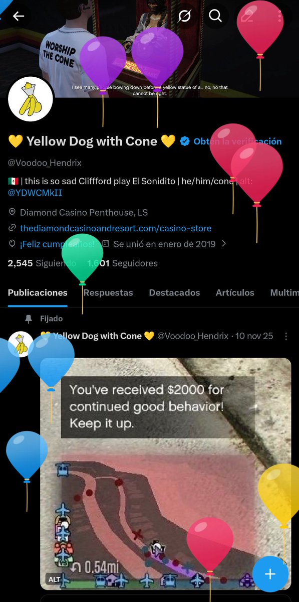 💛 Yellow Dog with Cone 💛 tweet media