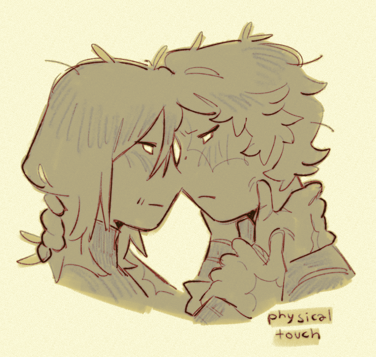 🧲🤕 探傭
the one who never understood affection since young, i like to think nort could learn that warmth through touch..