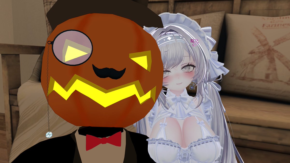 ksanki's tweet photo. 今日のVRChat　その1 https://t.co/apwbCWpOL2