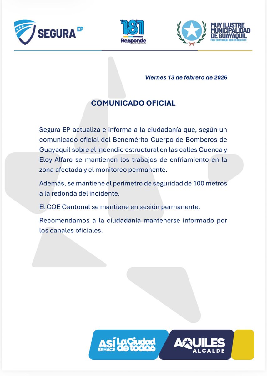 COMUNICADO OFICIAL|