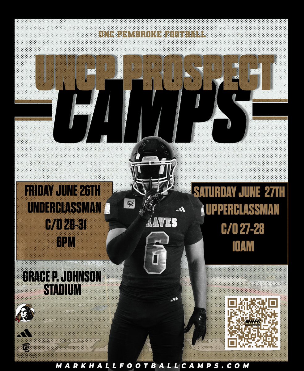 UNCP Braves Football tweet media