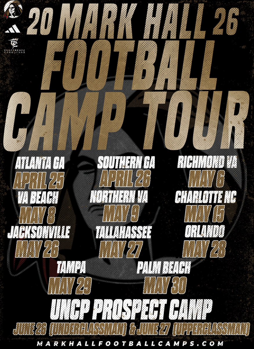 UNCP Braves Football tweet media