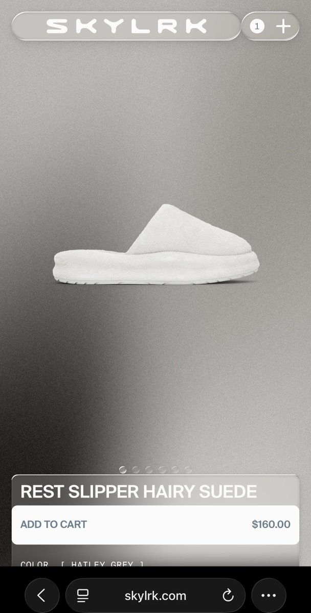 REST ※即完売品 SKYLRK SLIPPER